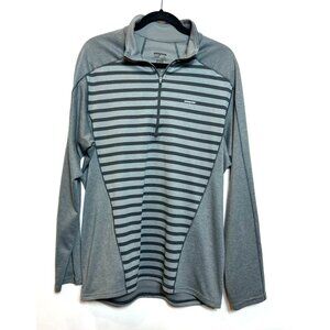 Patagonia Mens Capilene 3 Midweight 1/4 Zip Long Sleeve Shirt Striped Size XL
